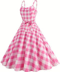Karo Kleid – inspiriert von Barbie