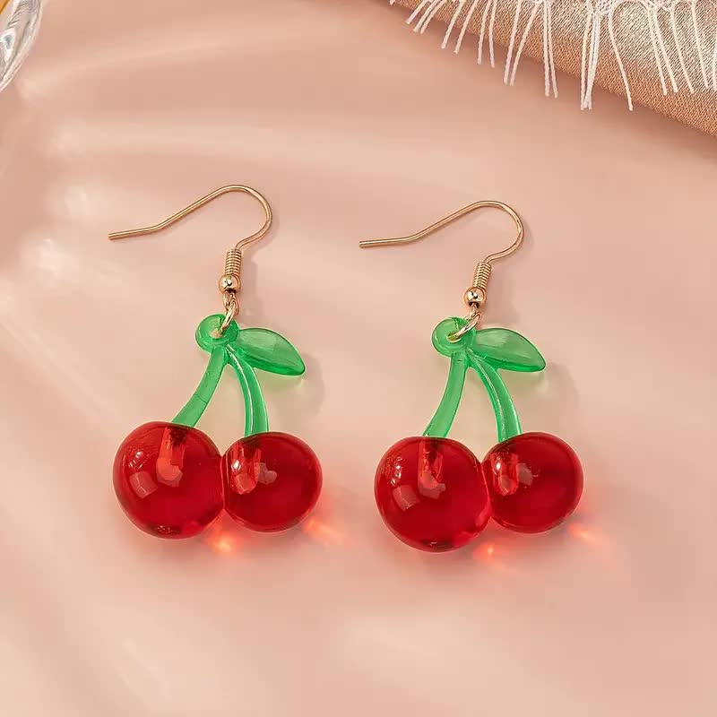 Kirschen Ohrringe – Rockabilly