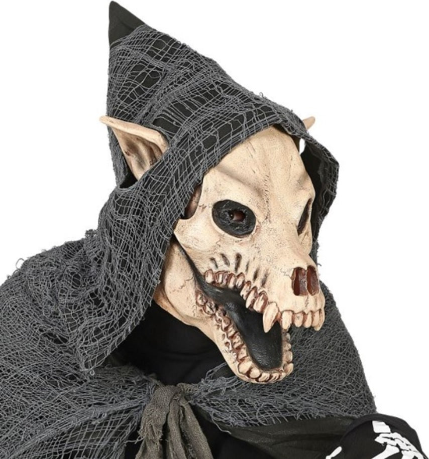 Werwolf Totenschädel Maske – Untoter Saurier