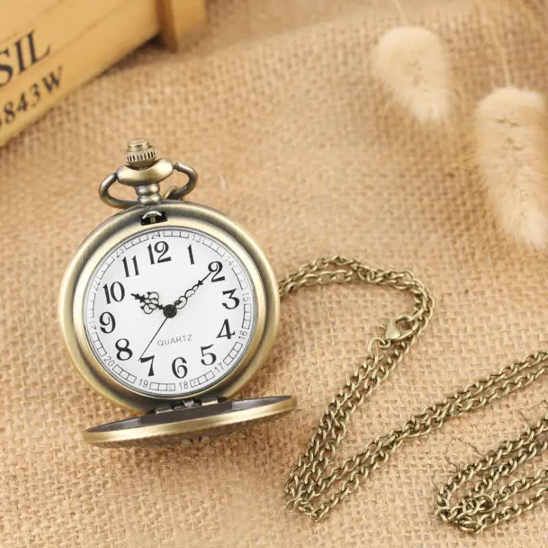 Cowboy Taschenuhr – Western mit Pferden