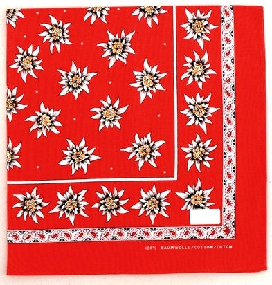 Edelweiss Halstuch – Jodel & Älpler
