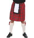 Kilt – Schottenrock mit Kunstfellbesatz