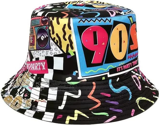 90er Partyhut – Mütze im 90er-Jahre-Stil
