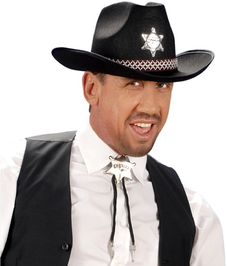 Sheriff Krawatte – Western mit Sheriffstern