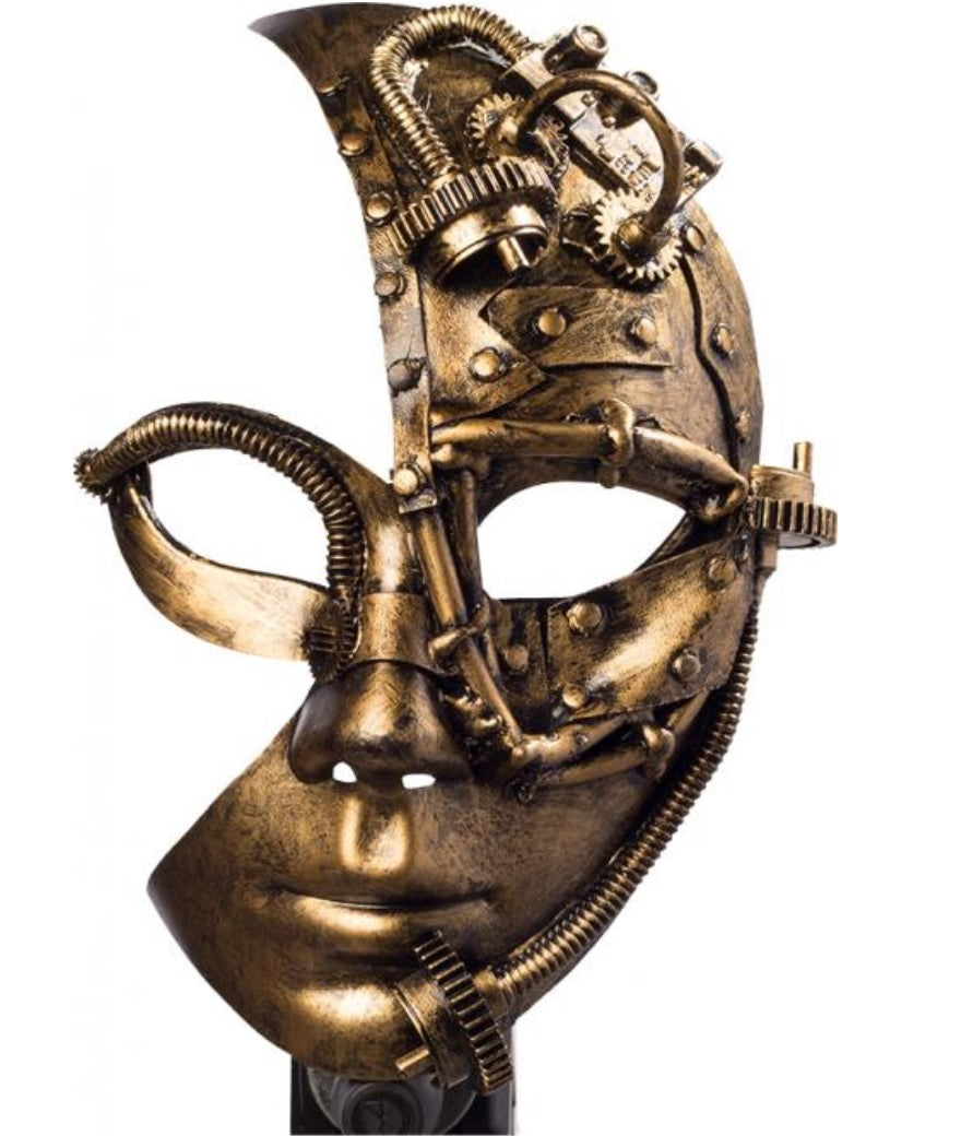 Steampunk Maske für den Maskenball