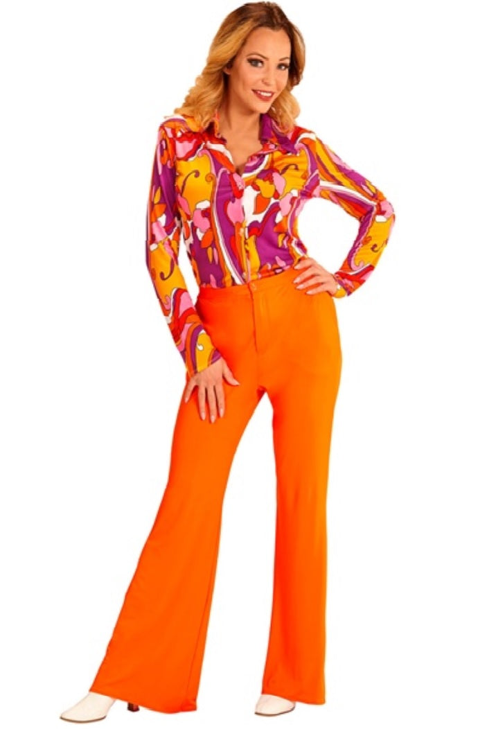 Schlaghose Damen – 70er Disco