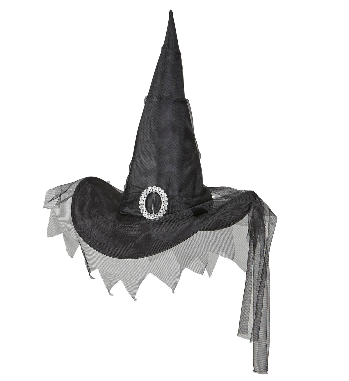 Hexenhut mit Tüll – Halloween Hut