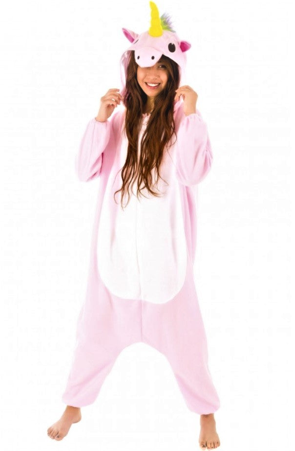 Einhorn Kostüm Onesie mit Reissverschluss