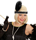 20er Jahre Stirnband mit Feder – Great Gatsby