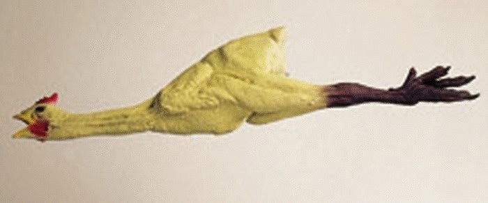 Gummihuhn – Poulet Scherzartikel