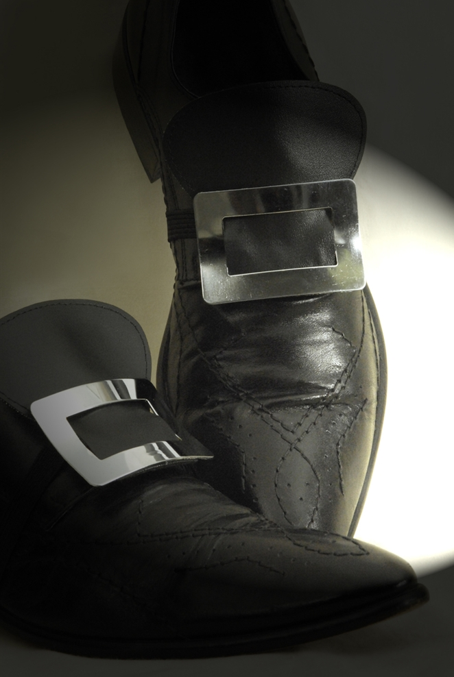 Schuhschnallen aus Metall – Pirat