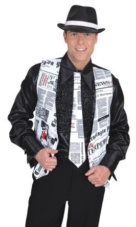 Zeitung Krawatte – Reporter Krawatte