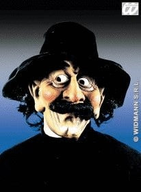 Priester Maske mit Hut – Pfarrer Maske