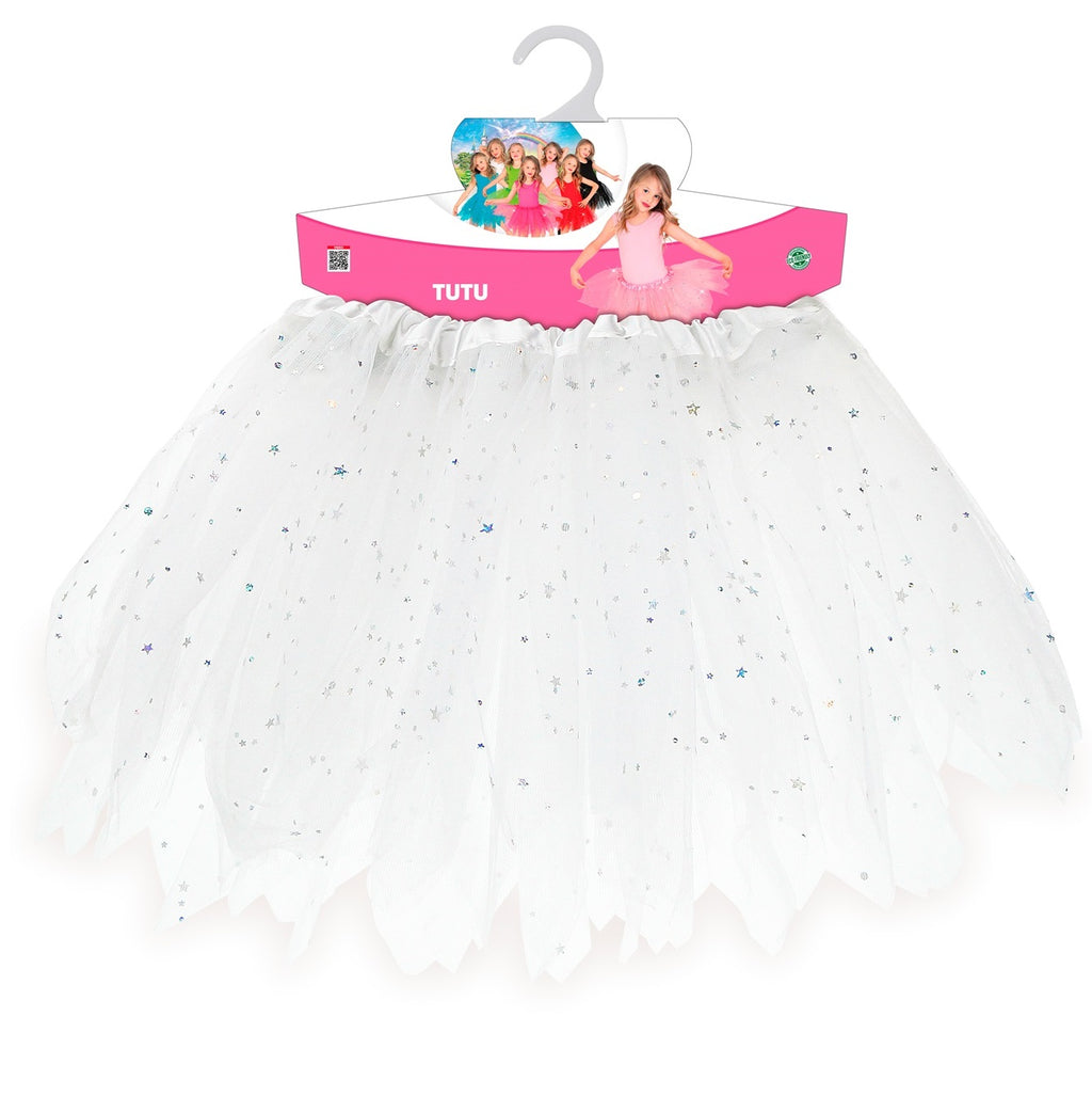 Petticoat mit Glitzer für Kinder – Engel Tutu