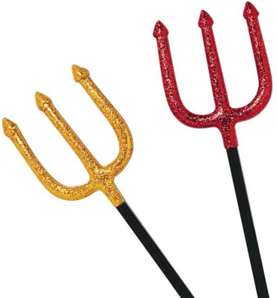 Teufelsgabel Glitzer – Dreizack