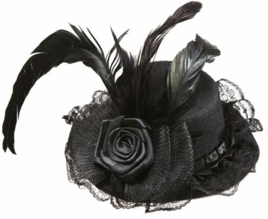 Zylinder Haarschmuck – Nostalgie Fascinator
