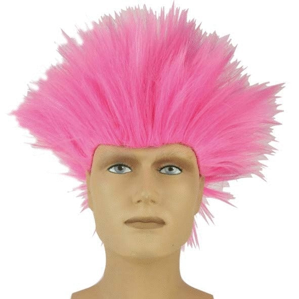 Punk Perücke Fire Techno