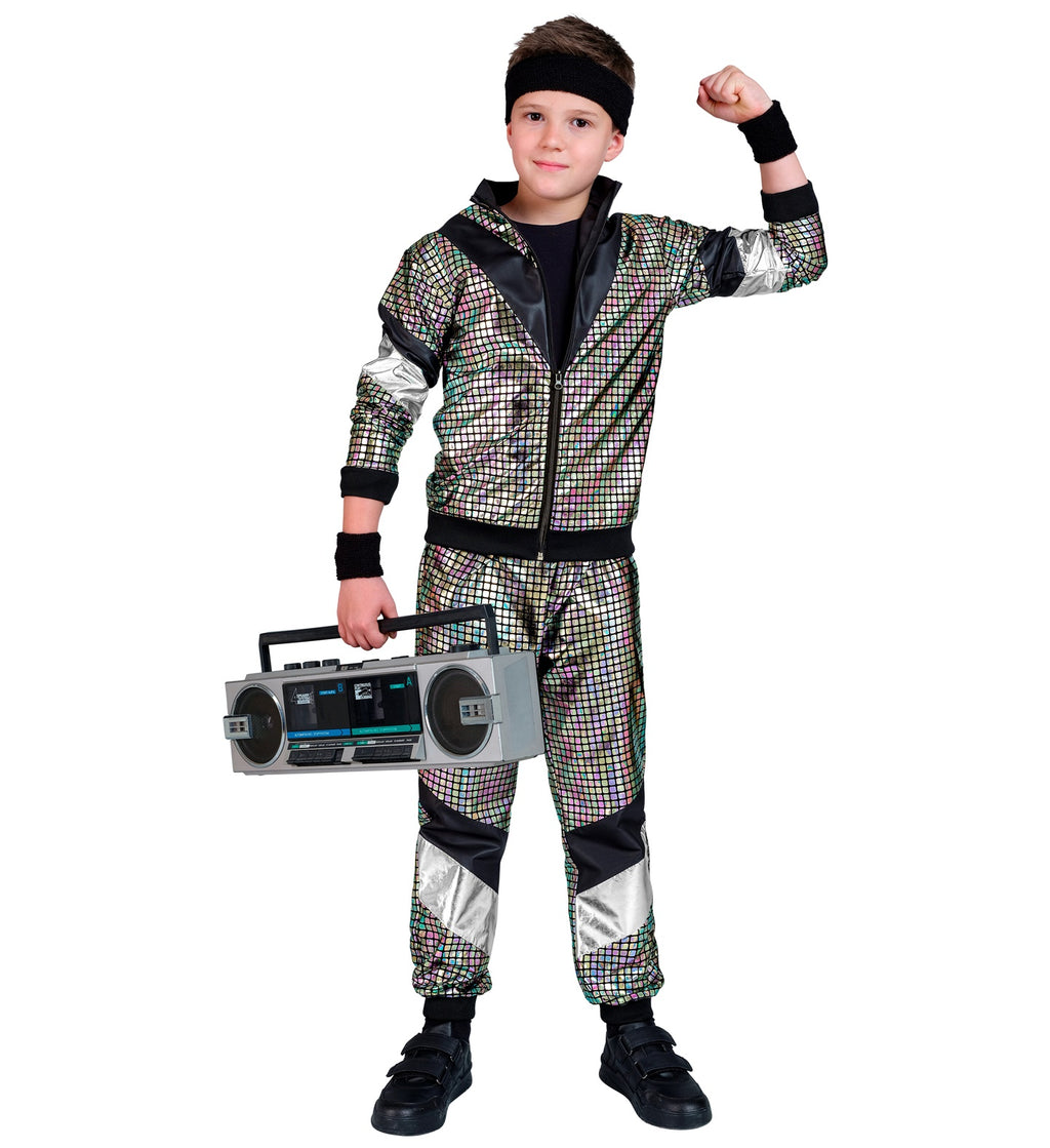 80er Trainingsanzug Kinder Disco