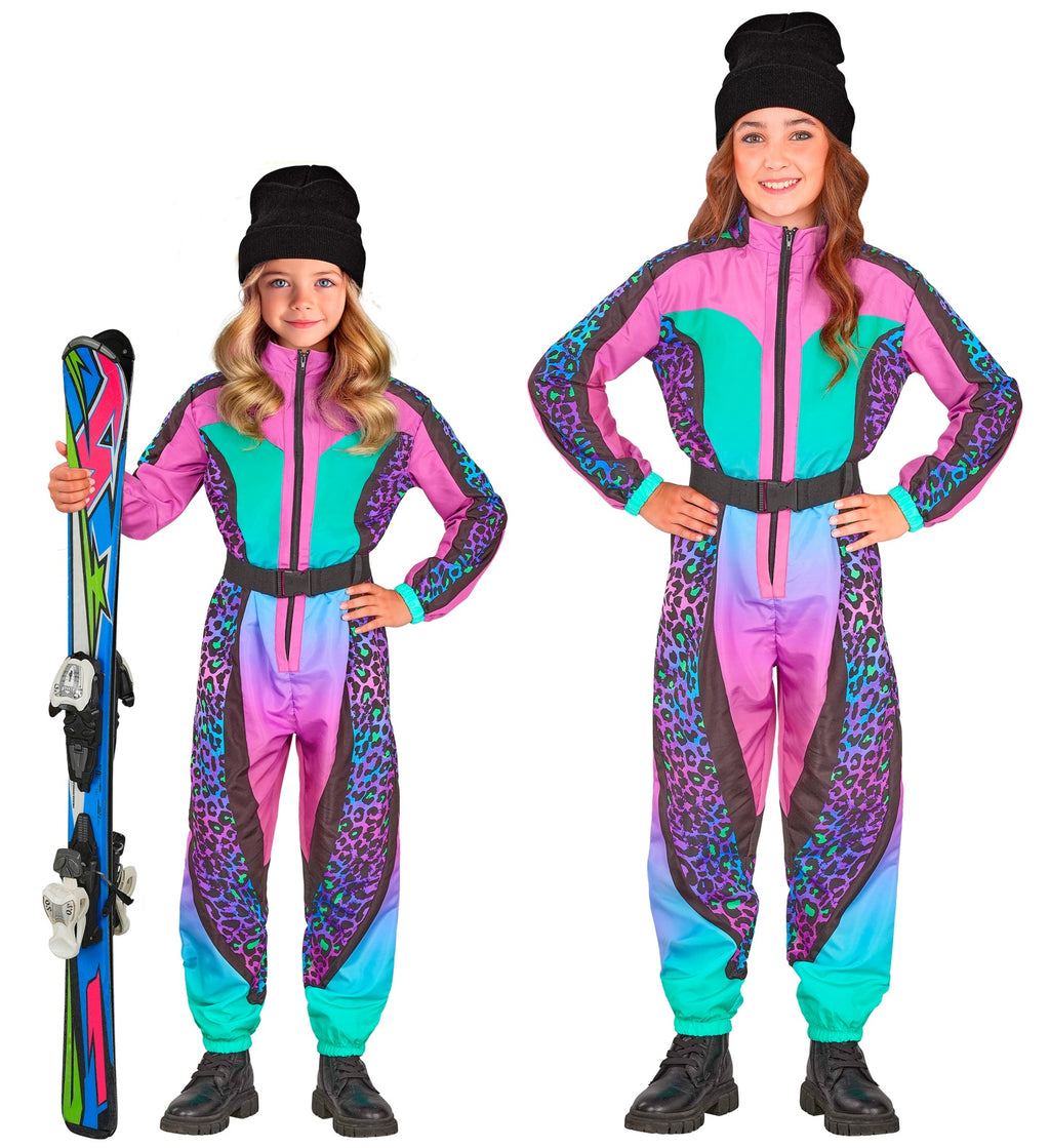 Après-Ski Kinder-Skianzug im 80er-Jahre Snowboard-Look