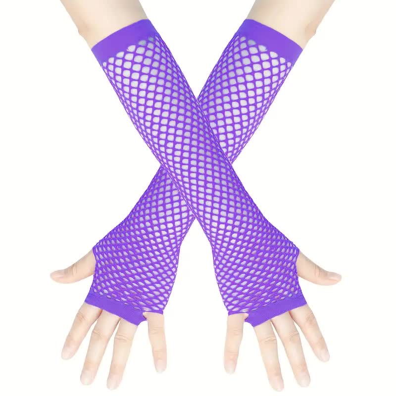Netzhandschuhe fingerlos – Punk & Party