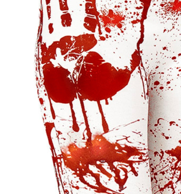 Leggings mit Blut-Print – Bloody Leggings