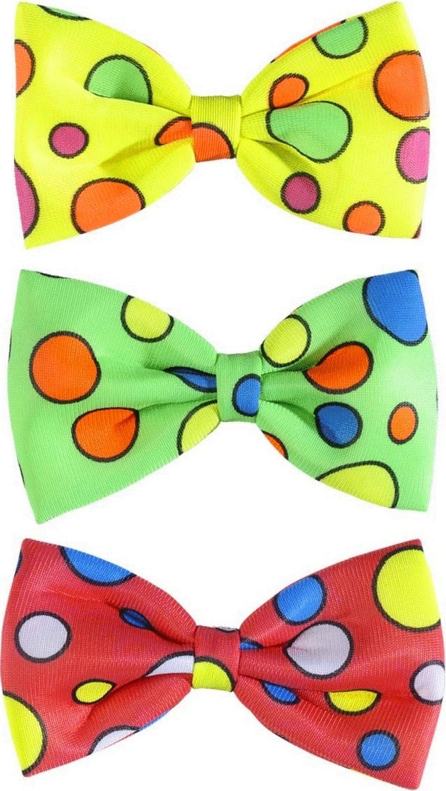 Gepunktete Clown Fliege