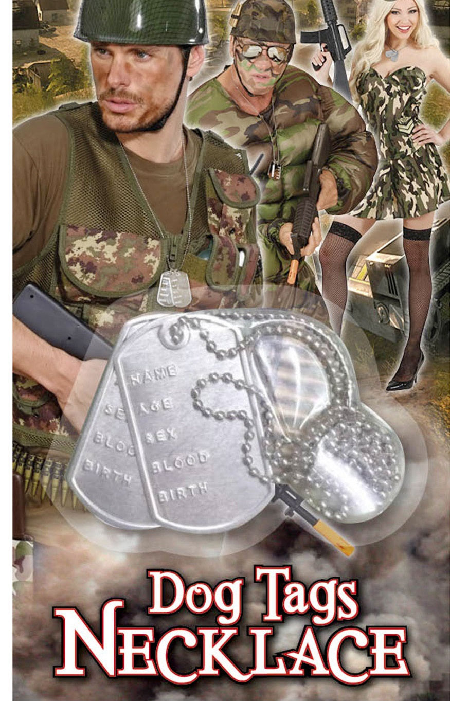 Army Erkennungsmarke – Militär Dog Tag Kette