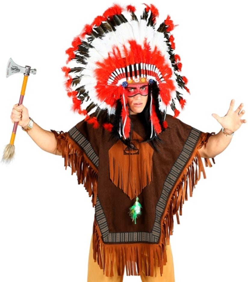 Indianer Poncho – Western Kostüm