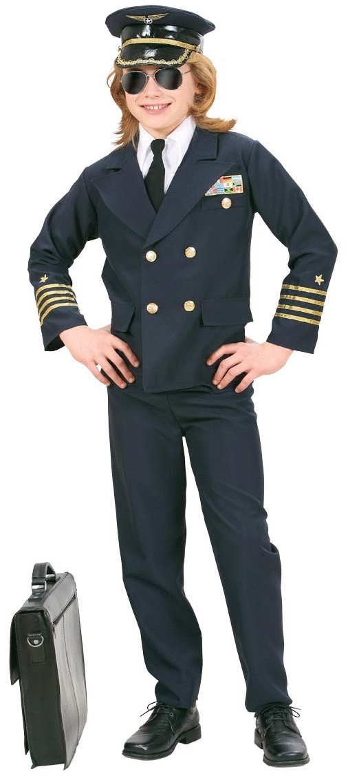 Pilot Kostüm für Kinder