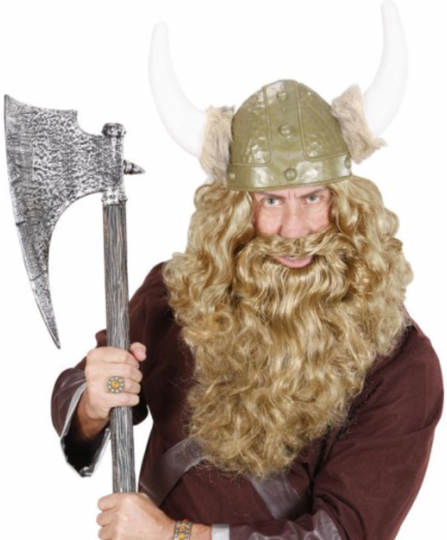 Charakter Bart mit Elastikband – St. Niklaus Bart, Schmutzli Bart