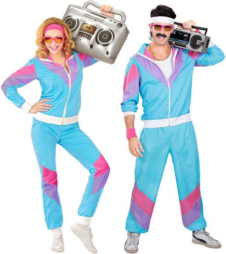 80er Trainingsanzug Retro für Damen und Herren