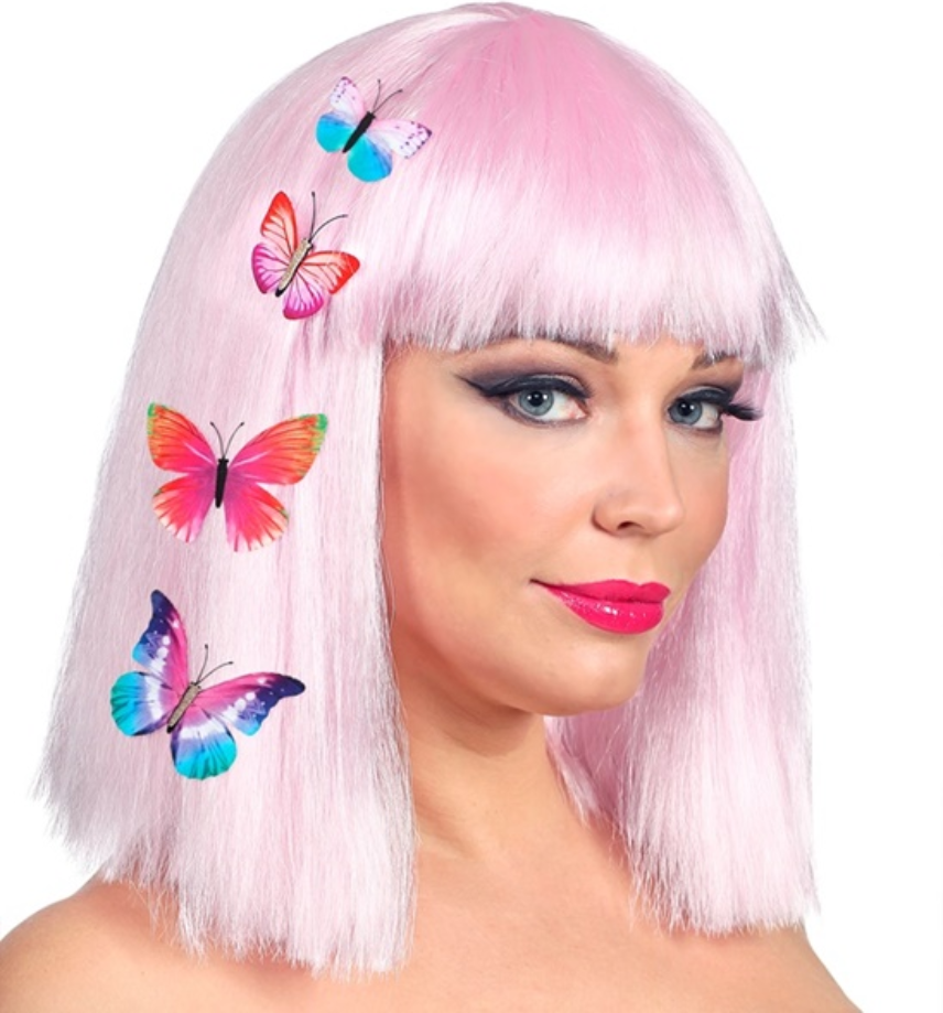 Schmetterling Haarclips, 4 Stück – Butterfly Haarschmuck