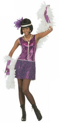 Flapper Kostüm – Pailletten Charleston Kleid
