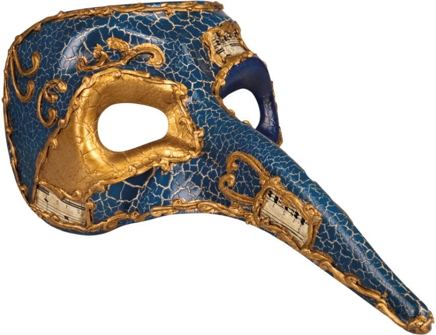 Venezianische Vogelmaske mit langem Schnabel