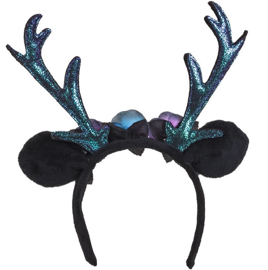 Rentier Haarreif mit Glitzer – Mystic Christmas