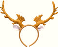 Haarreif mit markantem Hirsch-Geweih