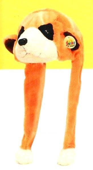 Erdmännchen Mütze – Plüsch Tiermütze