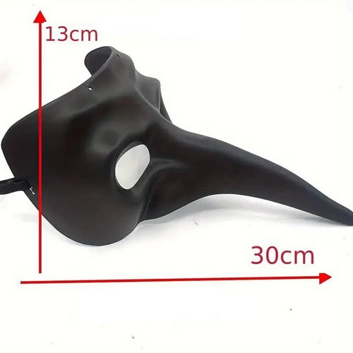 Pestdoktor Maske – venezianische Vogelmaske