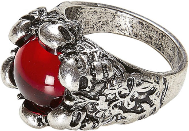 Vampir Fingerring für Halloween und Krimidinner