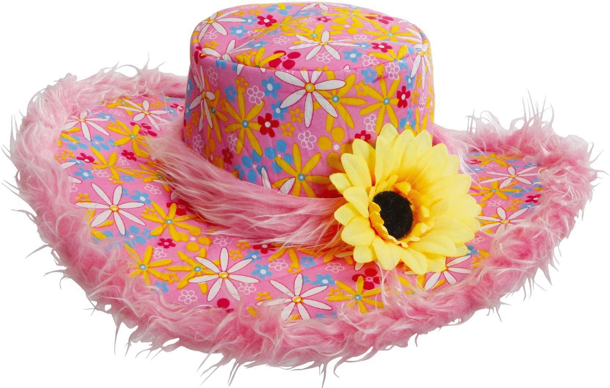 Sommerhut mit Blumen – Damenhut