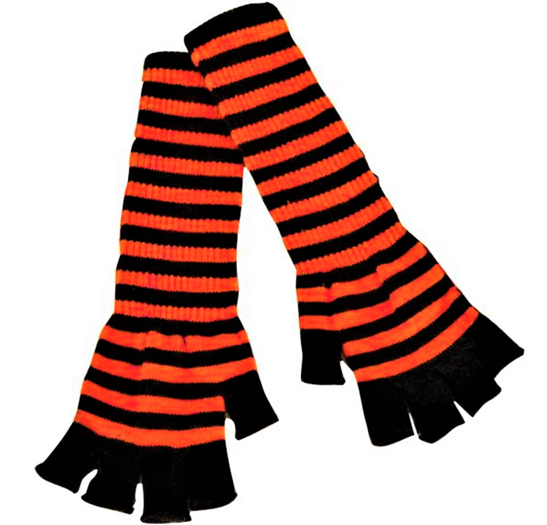 Strickhandschuhe fingerlos – 80er Handschuhe