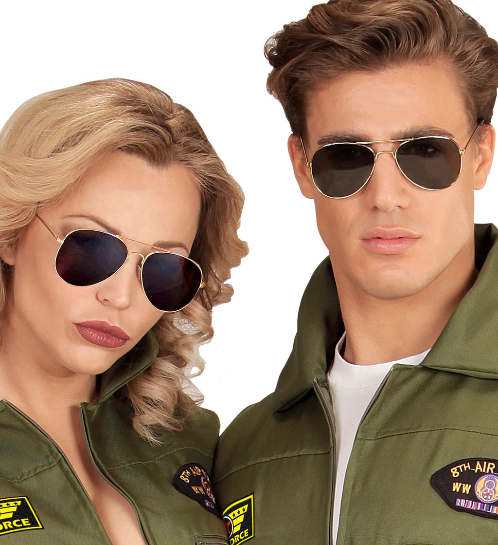 Pilotenbrille – Top Gun inspiriert