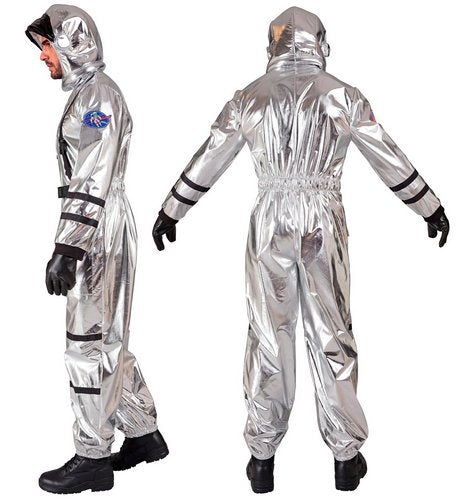 Astronaut Kostüm metallisch irisierend – Damen und Herren