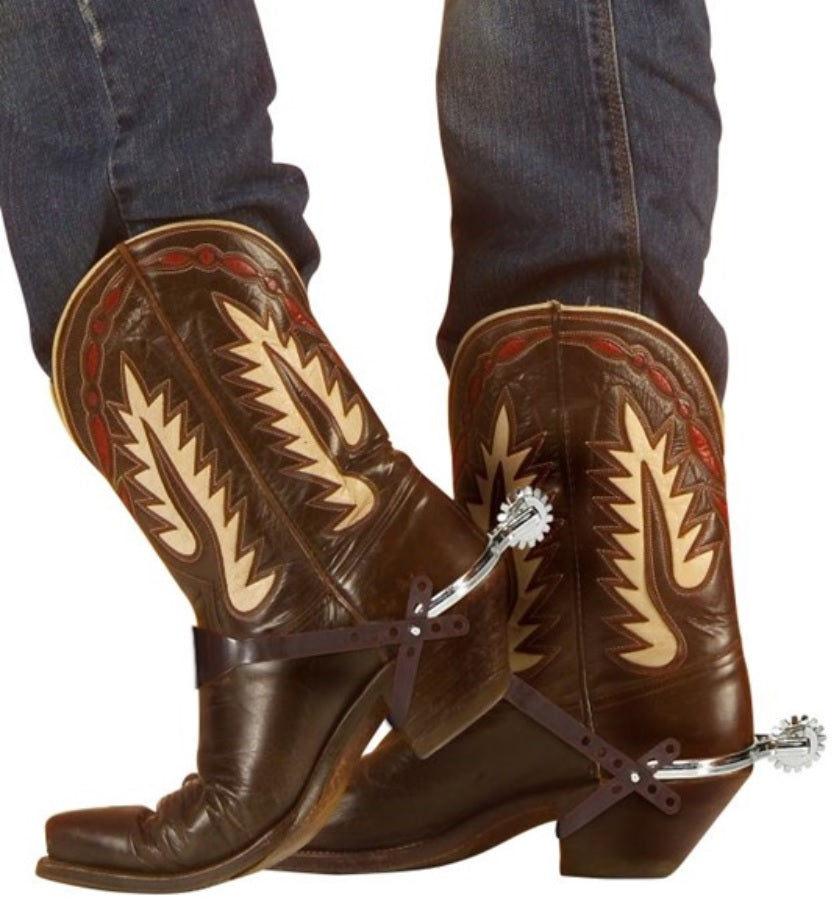 Western Sporen für Cowboy-Kostüm