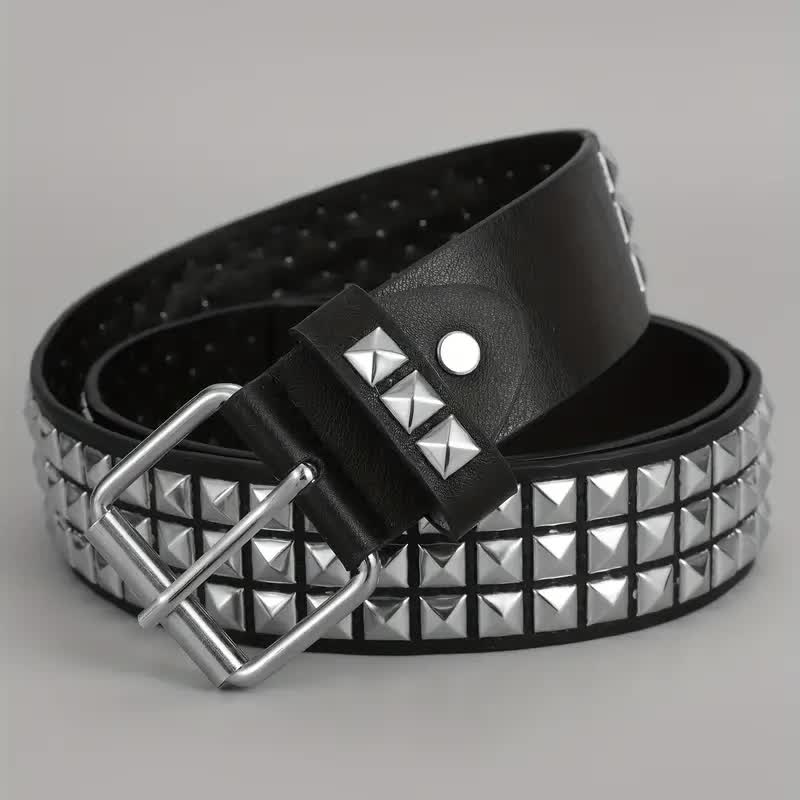 Nietengürtel für Punk und Rocker