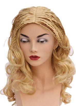 Damenperücke mit Rasta Zöpfchen – Braids