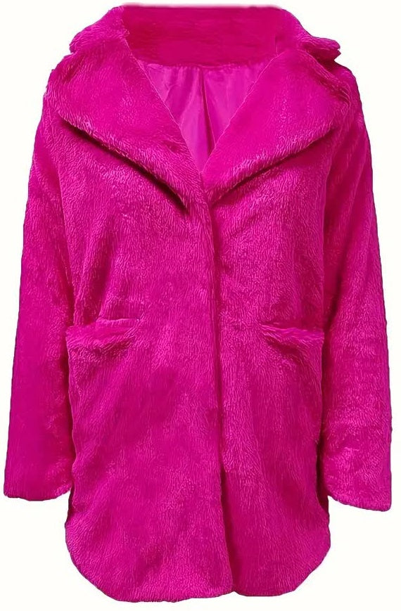 Plüschjacke – Fake Fur Jacke