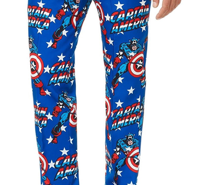 Captain America Anzug mit Krawatte