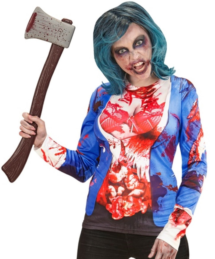 Zombie Lady Shirt – Halloween Oberteil