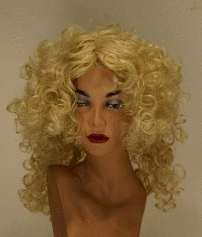 Locken Perücke für Damen